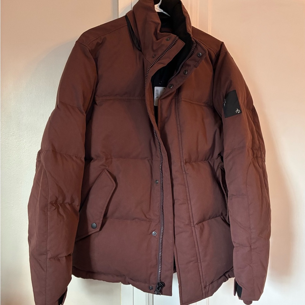 Men's Brown Puffer Jacket